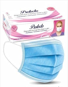 Medipol Plus 3ply disposable Protecto Water Resistant Surgical Mask With Melt Blown Fabric Layer (3 Ply Blue Free Size Pack of 250) (B09FK9HLJQ) Amazon Price History, Amazon Price Tracker
