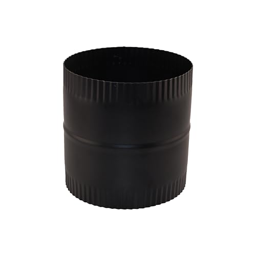 xyocx Replacement for Imperial BM0047 6" Dia. Starter Joint Connector Union 24 Black Stove Pipe