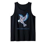 Nativo Americano Ávila Playa Martín Pájaro California Camiseta sin Mangas