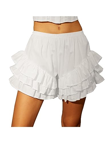 BEAUTELICATE Women Short Bloomers 100% Cotton 3...