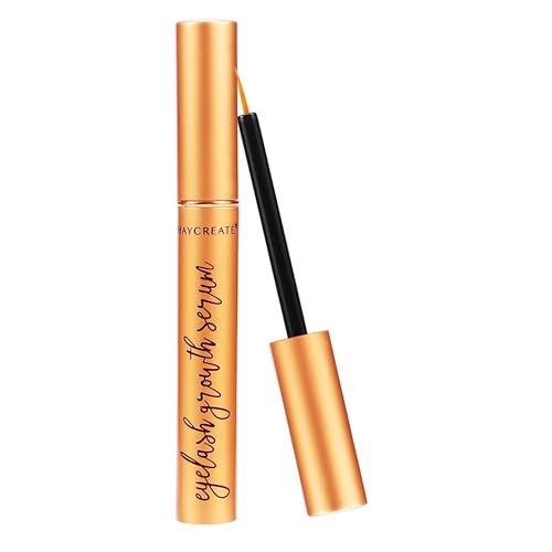 MAYCREATE Siero per ciglia: siero per ciglia, siero per sopracciglia, siero per ciglia efficace, siero per ciglia più lunghe e più dense, 3 ml