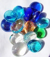 Multi colored Florist Marbles