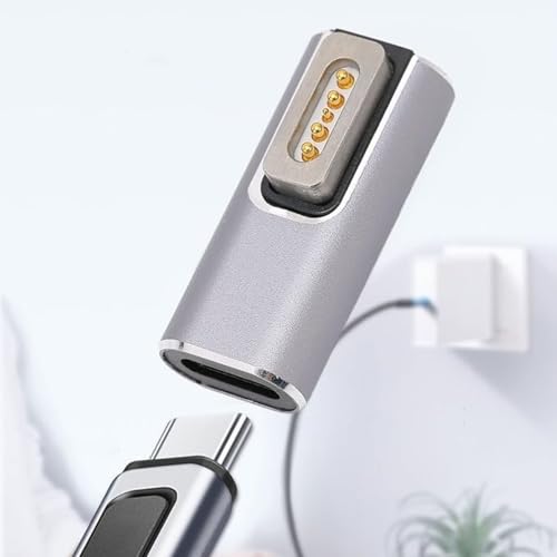 Adaptador USB C hembra a T-Tip ideal para trabajar en cafeterías con un solo cargador 5