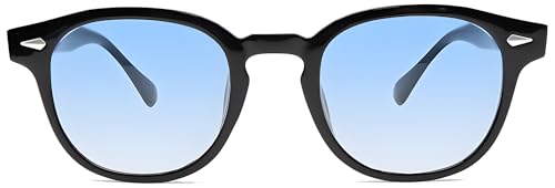 Protezione 100% UV400 - Le lenti colorate bloccano il 99% dei raggi UVA/UVB grazie all'avanzata tecnologia UV400. Ideali per l'esposizione intensa alla luce solare, garantiscono la sicurezza degli occhi durante le attività all'aperto, come l'escursionismo o la guida.