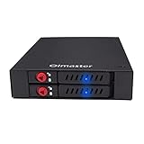 Se adapta a discos duros / SSD SATA de 7 ~ 9,5 mm y 2,5 pulgadas en una bahía de unidad de disquete de 3,5 pulgadas.