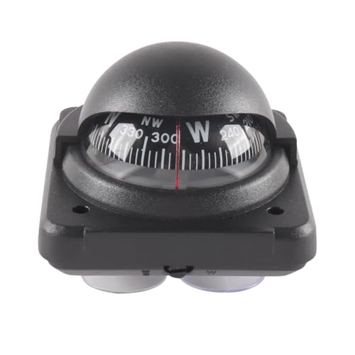 Nicear Car Compass Dashboard Compass Outdoor Navigation Adjustable Folding Directional Navigation Ball for Car Boat RV Sailing Dashboard Mount