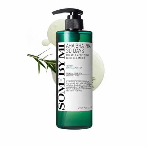 SOME BY MI AHA BHA PHA 30 Days Miracle Acne Clear Body Cleanser (Body Wash Big size - Pack of 1)