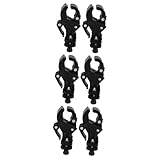 FRCOLOR 6pcs Lightweight Cane Holder for Wheelchairs Adjustable Crutch Rack Fit Easy to Install Walking Stick Stand for Seniors