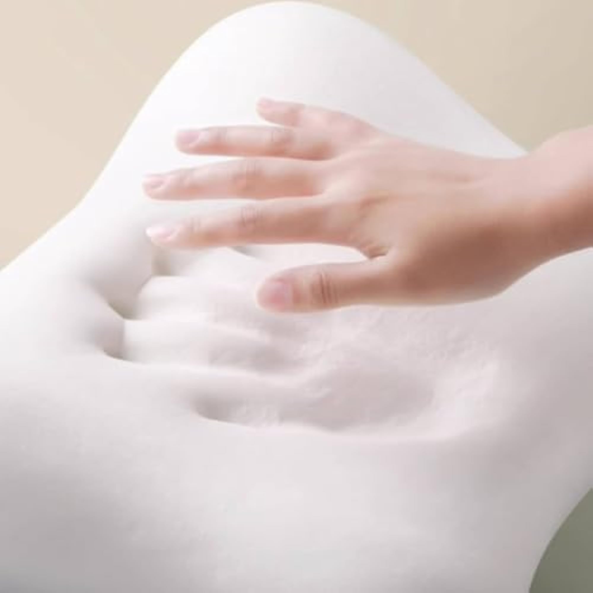 Ergonomic Support Pillow, Contoured Cushion