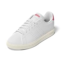 adidas Sportswear Advantage 2.0 Women's Shoes, White/White/Lucid Red, 9 US