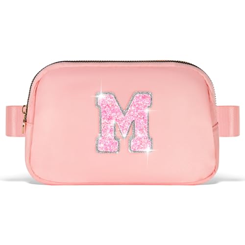 Image of Uygafly Gift for Teen Girls Kids Daughter Her - Birthday Gifts for 3 4 5 6 7 8 9 10 11 12 13 Year Old Girls,Fanny Pack Crossbody Bag Purse Belt Bag Cute Trendy Stuff | Peach,M