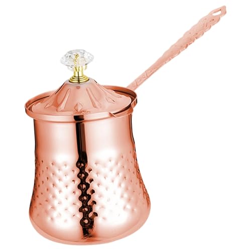 Fxzqgnh Cafetera con tapa, olla para derretir chocolate, calentador de mantequilla, ayudante de cocina portátil con asa, L