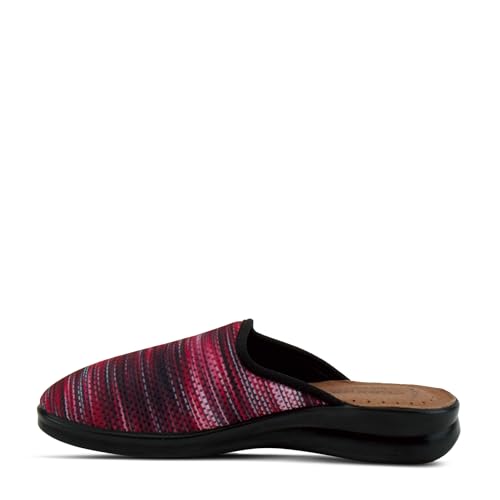 Image of Flexus Spring Step Scuff Slippers for Women - Lightweight Indoor Footwear with Flexible Round Toe Design