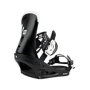 Burton Men’s Freestyle Re:Flex Snowboard Bindings (Large (10+), Black)