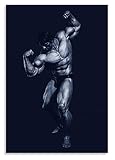 DPFRY Arnold Schwarzenegger Toile Murale Art Photo Impression Ax392Wt 40X60Cm sans Cadre