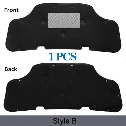 Tapis de capot coton Mercedes Benz GLB X247 isolation phonique - 3