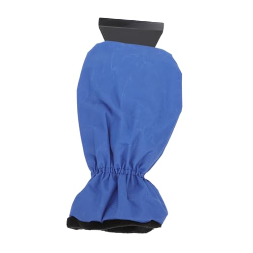 GANAZONO Guante Raspador Hielo Coche Portátil con Pala de Duradera para Parabrisas Herramienta Ligera y Resistente para Eliminación de Nieve Vehículos