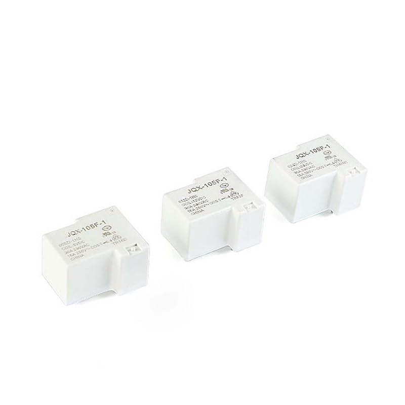 POWTAXBJGD 5PCS Relay JQX-105F-1-005/012/024D-1HS 4 Pin 30A(5PCS JQX-105F-1-024D)