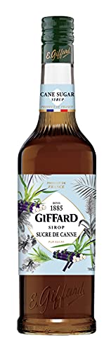 Giffard - Sirop Sucre de Canne Brun - Recette Française - Sucré Naturellement - 70 Cl, 700 ml (Lot de 1)