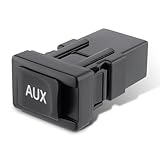 AUTOKAY New Port Auxiliary Stereo Jack Adapter Fits for Lexus ES350,LS460 2007-2010, for Toyota 4Runner 2005-2009 Camry 2007-2008 Prius 2005-2009 86190-06010