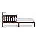 Dream On Me Brookside Toddler Bed In Espresso, Greenguard Gold Certified, JPMA Certified, Low To Floor Design, Non-Toxic Finish, Safety Rails, Made Of Pinewood