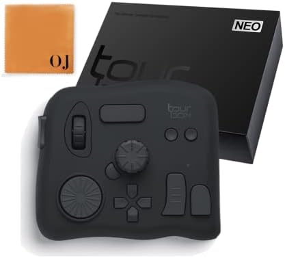 TourBox NEO ツアーボックスネオ 動画 画像 編集 クリエイター の究極の コントローラー 左手デバイス 片手デバイス OJストア日本正規代理店 (本体)