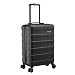 Cabin Max Handgepäck Koffer 55x35x25 - Leicht, Hartschale, Handgepäck Trolley mit 4 Rädern, 3-stelliges Schloss (Schwarz, Air France, KLM)