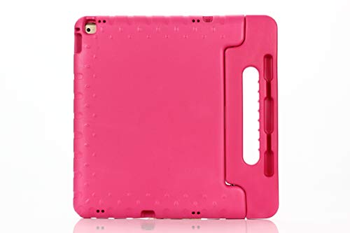 Protection iPad Pro 12.9 pour enfant idéale pour les voyages en rose