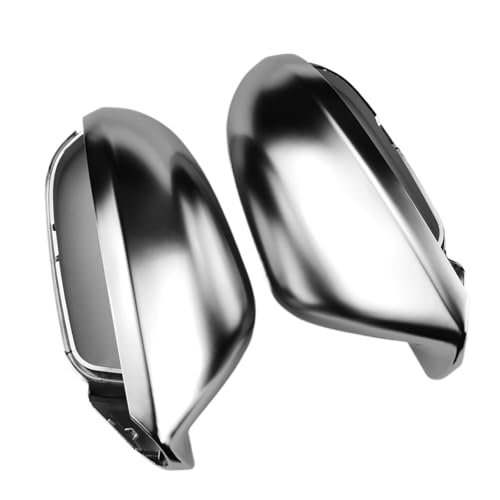 Capuchon de rétroviseur antichoc argent mat protection coque auto A6 C7