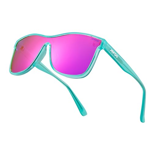 Polarized Sunglasses Men Trendy Mirrored shades Women Reflective Sun Glasses UV Protection