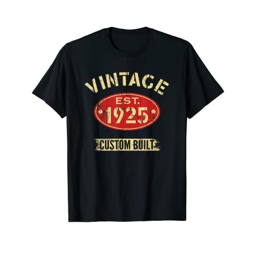 Est. 1925 Cumpleaños Vintage Nacido En 1925 Cumpleaños Clásico Camiseta