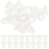 Petits godets à encre en silicone pour tatouage : , capuchons transparents pour amateurs et professionnels