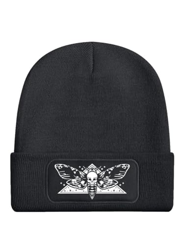 Photo de Bonnet Death Head Moth Graphite Grey, gris, taille unique