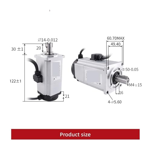 Servo 60SSP40 400W idéal pour la modernisation de machine à câble industrielle - 2