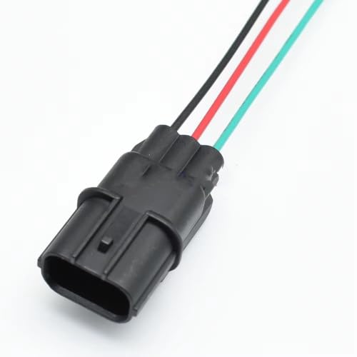 Conector de bobina de encendido 3P macho compatible con Accord, Civic y CR-V
