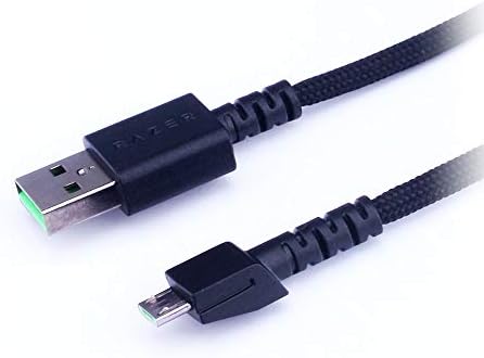 HUYUN USB Charging Cable for Razer Naga Pro 20000 DPI & DeathAdder V2 pro & Razer Basilisk & Razer Viper Ultimate Hyperspeed Lightest Cyberpunk 2077 Mouse - 5