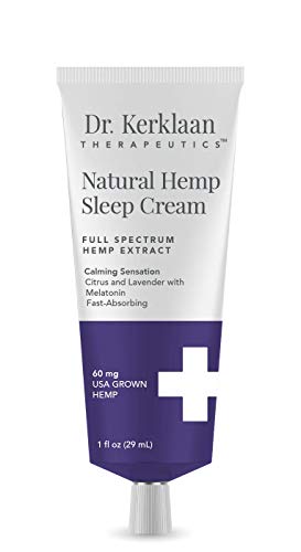 Hemp Oil Sleep Cream - Natural Nighttime Sleep Aid - Hemp Ointment