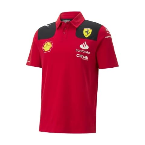 Polo de Equipo Scuderia Ferrari 2023 Rojo Cover