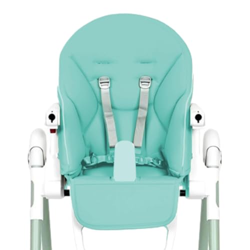Cojín asiento impermeable para silla de comedor de bebé lavable con respaldo cómodo 5