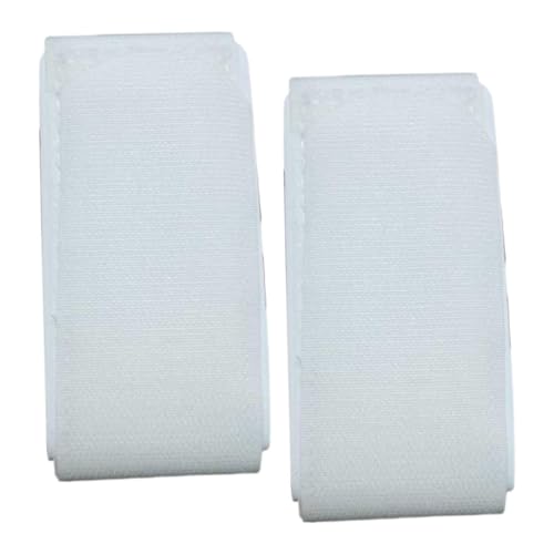 MERISHOPP 2Pcs Ski Straps Portable Gifts Multifunctional Snowboard Carrier Strap Nylon White