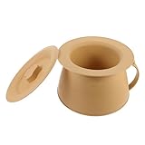 Holibanna Orinal Con Tapa Orinal De Noche Botella Con Tapa Y Asa Cubo Orinal...