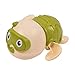 Petrichori Bagno per Bambini Giocattoli da Bagno per Tartarughe Modello per Bambini Che nuotano Bagno Che Fa Il Bagno Giocattoli Estivi per Bambini - Verde 10 * 8 * 5,5 cm