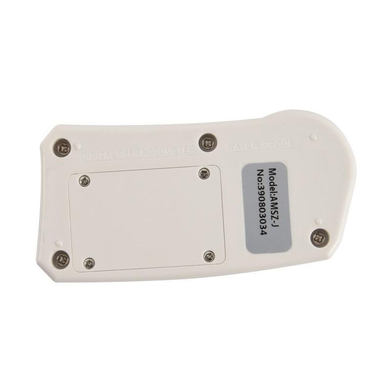 Refractometer Sugar Meter Fruit Beverage Wine Sugar Tester Food Moisture Sweetness Concentration Measurement 0-55% (AMSZ-X)