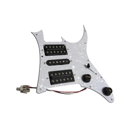 Micro pickguard pré-câblé à double bobine pour un son puissant sans interférence