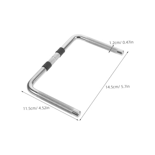 Brazo metálico en U ajustable para soporte de cencerro para batería miniatura 2