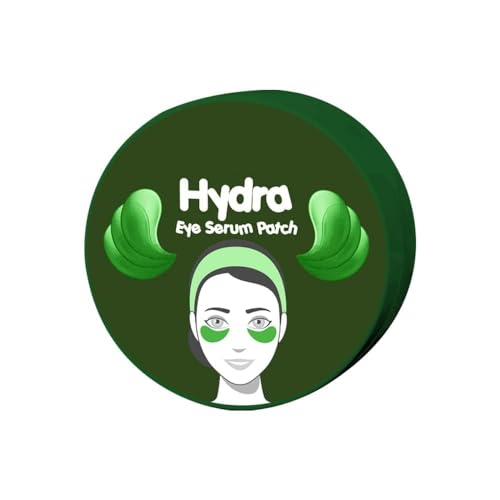 Image of Hydra Eye Serum Patch Alovera| Treats Dark Circles, Fine Lines And Wrinkles | Enriched With Collagen Extract | Shade -Alovera, Pack of 60 Patches (30 pairs)