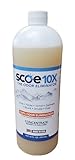 SCOE 10X - Natural Probiotic Odor Eliminator Concentrate - Makes 2.5 Gallons - Removes Dog Urine, Cat Urine, Pet Odors, Other Odor-Causing Problems - 100% Odor Elimination