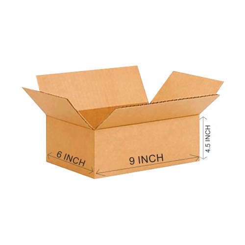 Sai Packers 3 Ply Brown Corrugated Box_Packing box Size: 9X6X4.5 Length 9 inch Width 6 inch Height 4.5 inch Shipping box Courier Box (Pack of 20) (60) (B0CNWM5WLR) Amazon Price History, Amazon Price Tracker