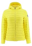 Cierre d cremallera JOTT (Just Over The Top) Chaqueta para Mujer Cloe Basic con Capucha Modelo 6900CLO. (AMARILLO, M)