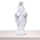 Gute Geschenke: Unsere Statue der Gottesmutter im Freien kann ein ausgezeichnetes Weihnachts-, Geburtstags- oder anderes Weihnachtsgeschenk sein.Sie können es Ihrem Freund, Verwandten, Nachbarn, Kollegen oder anderen geben.